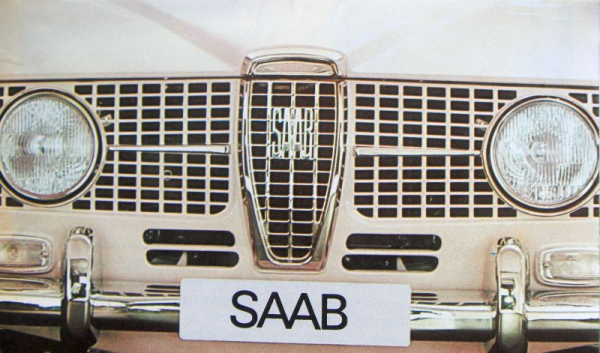 Saab Modelprogram 1964 Carbrochure (6605)